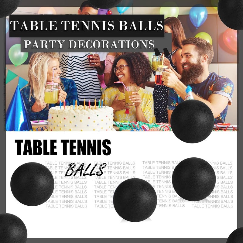 SEEVOR 28 Pcs Balls Table Tennis Balls 40mm Color Plastic Balls Bulk Washable Small Game Balls for Party Decoration Handcrafted Art Carnival Pool Games - Image 4